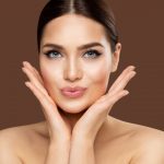 A woman who's lips look perfect